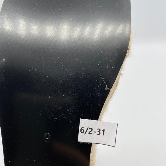 FSJ Ivory Lace Espadrille Wedges Wedding Round - Picture 10 of 10